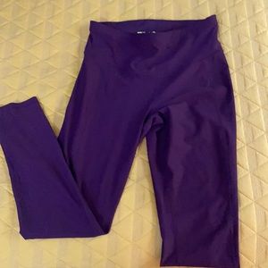 Purple Long Leggings